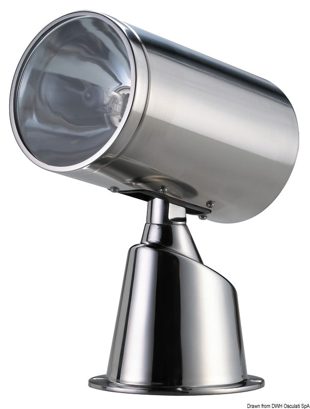 Classic electrical spot light made of stainless steel