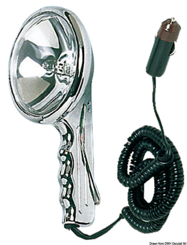 Kannettava valaisin kromattua zamakia