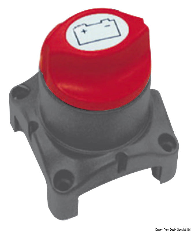 Battery switch with remote electric control