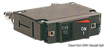 AIRPAX/SENSATA toggle handle hydraulic magnetic circuit breaker with rechargeable automatic fuse