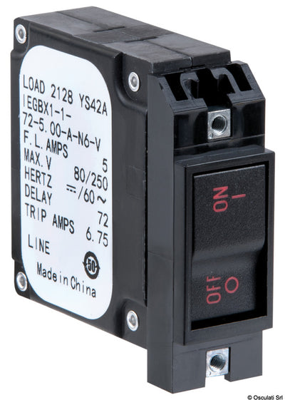 AIRPAX/SENSATA hydraulisk magnetisk automatsäkring med vipplås och uppladdningsbar automatsäkring