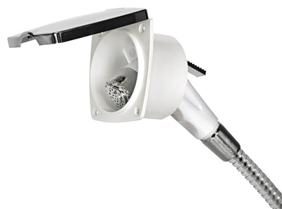 New Edge deck shower with Boris shower head