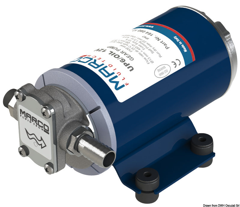 MARCO self-priming electric gear pump for oil transfer/change