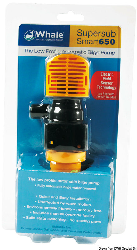 Whale Supersub Smart dränkbar automatisk länspump