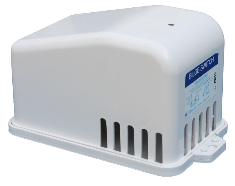 Cased eco-friendly automatic switch for any bilge pump