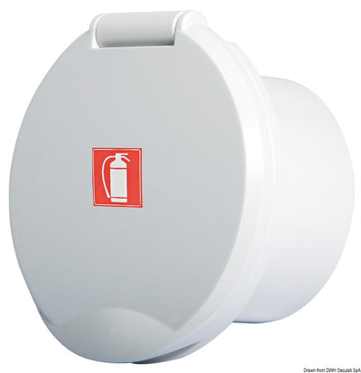 White ABS compartment