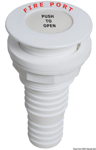 Fire Port with hose adaptor