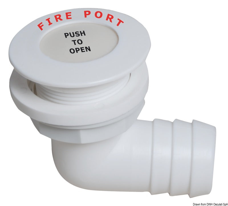 Fire Port with hose adaptor