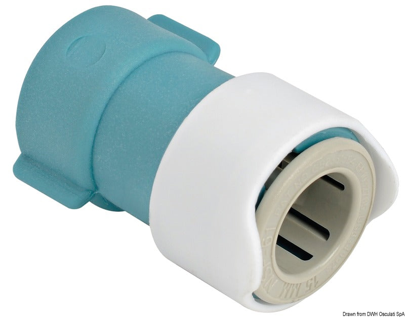 WHALE-adapter storlek 3/8 BSP invändig (plast)