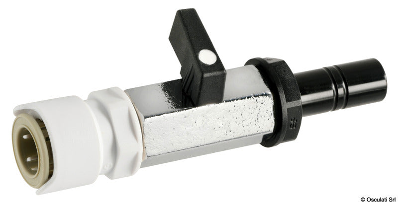 WHALE avstängningsventil (mässing)