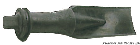 Neopreenista valmistettu itsestään tyhjentyvä NAUTISPEED-tulppa