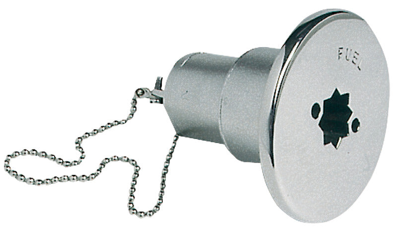 Precisionsgjuten spegelpolerad rostfri stål AISI 316 Däckspåfyllningspluggar Bränsle, lågprofil