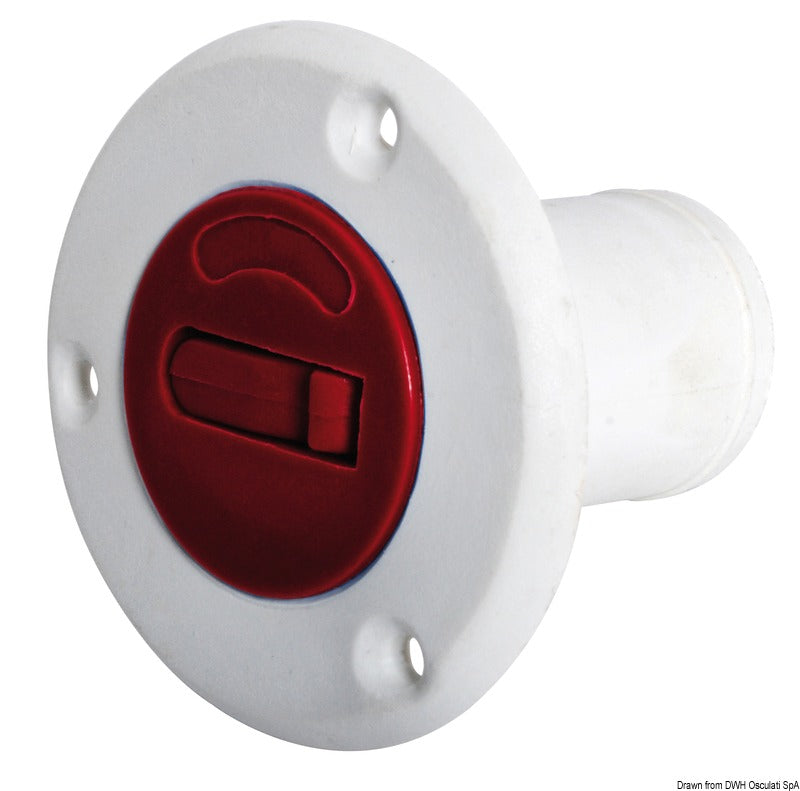 Nylon/fiberglass white fuel plugs, made in accordance with EC standards