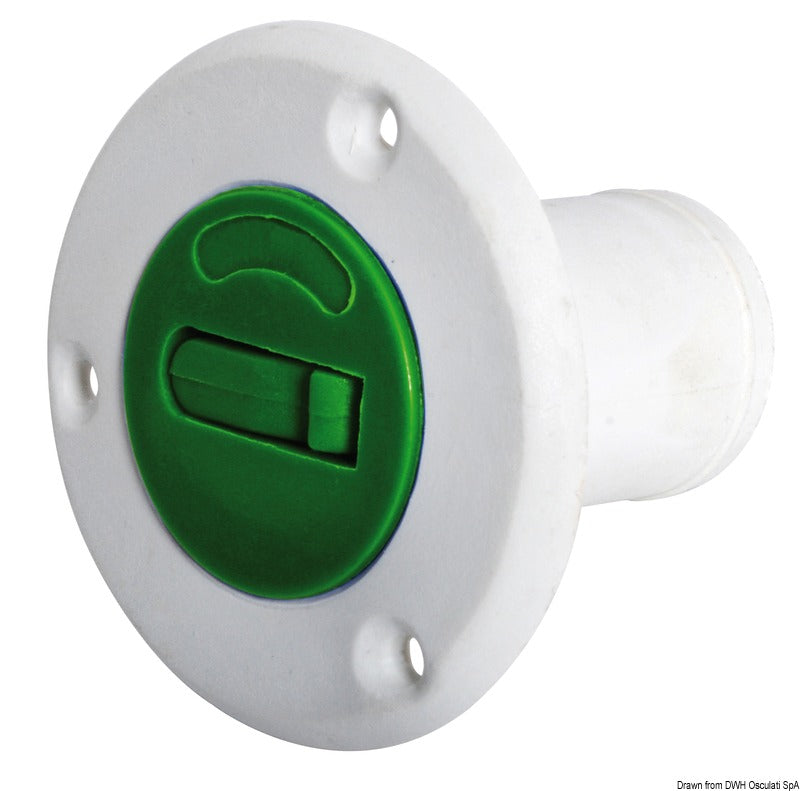 Nylon/fiberglass white fuel plugs, made in accordance with EC standards