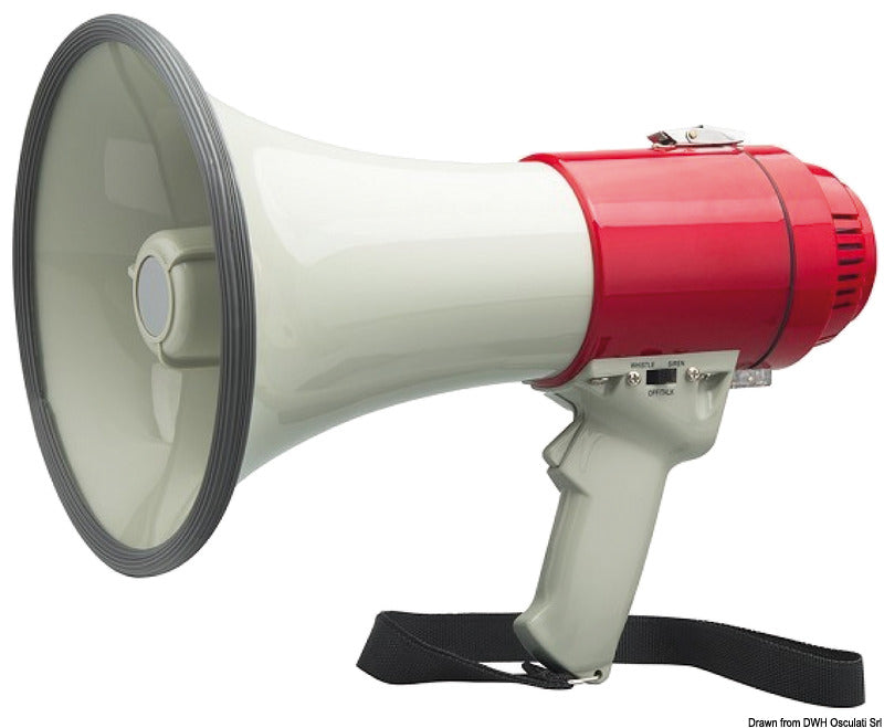 Professional electronic bullhorn