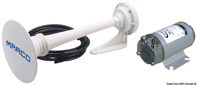 MARCO brass horn with compressor