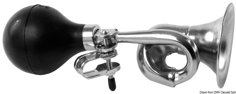 Japanese hand pressure chromed brass fog horn