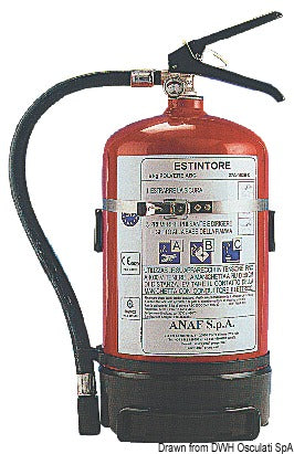 MED-hyväksytty sammutin