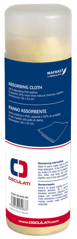 Synthetic chamois leather