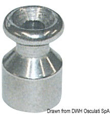 AISI 316 stainless steel lacing button for tarpaulin