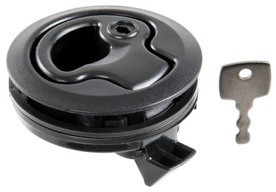 Plastlås med dragkrokar