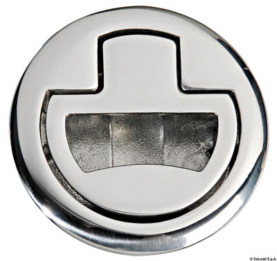 Sänkbar draglås med fjäderhandtag och snäpplås