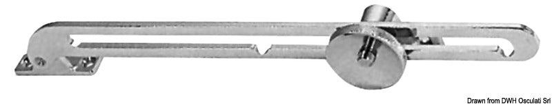 Teleskooppinen luukun säädin