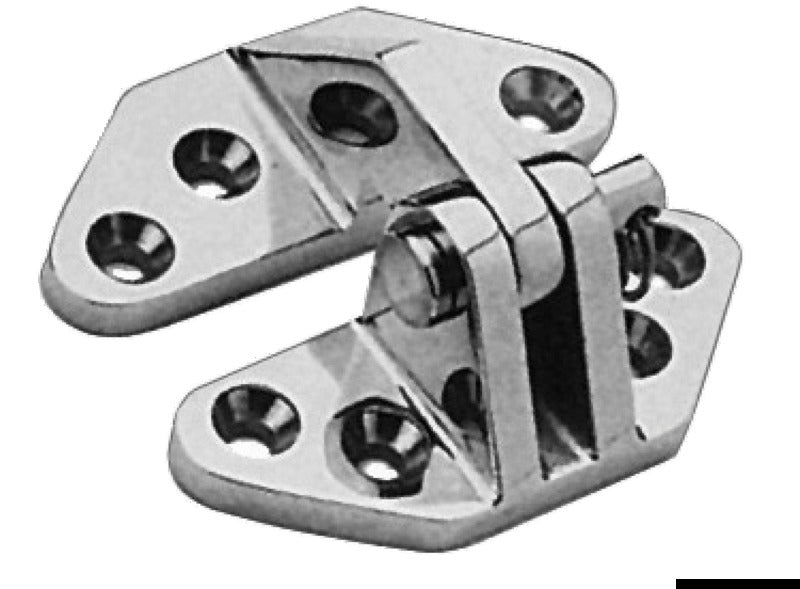 Hinges for hatches and engine boxes