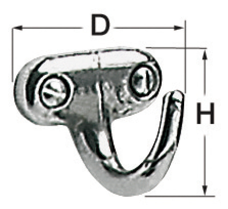 AISI316 stainless steel cast hook