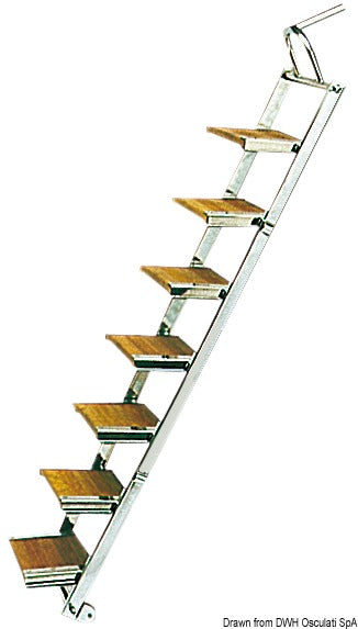 Stainless steel gangway/ladder