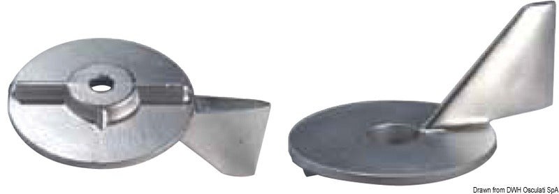 Sinkkianodi perämoottorille 50/75 hv