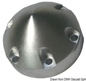 Sinkkikartioanodi, joka on yhteensopiva Max-Prop-potkureiden kanssa