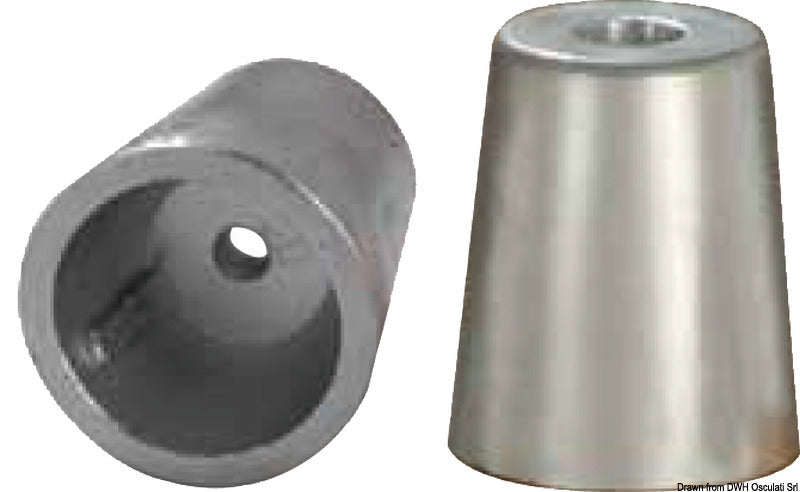 Anode for Radice shaft lines with conical fitting