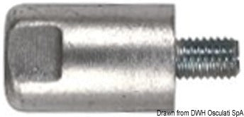 Pyöreä sinkkianodi