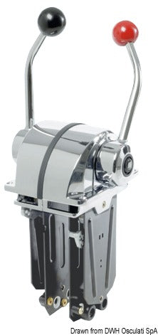 Matalaprofiilin yksitankoinen säätölaatikko