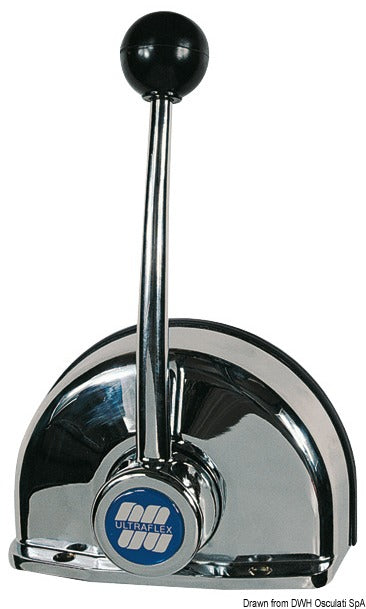 Diecast and chromed alloy single lever controls