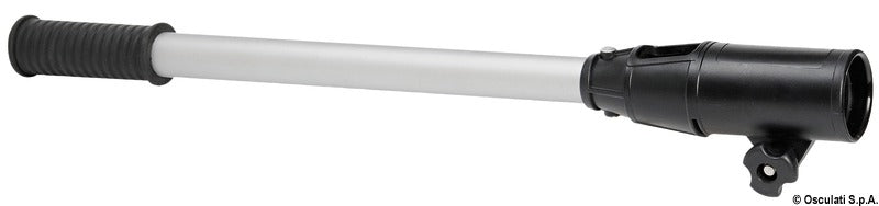 Extension rod for outboard engine steering