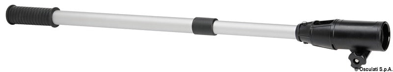 Extension rod for outboard engine steering
