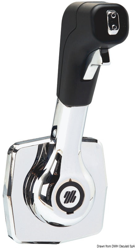 Yksikahvainen ohjaus seinäasennukseen upotettuna