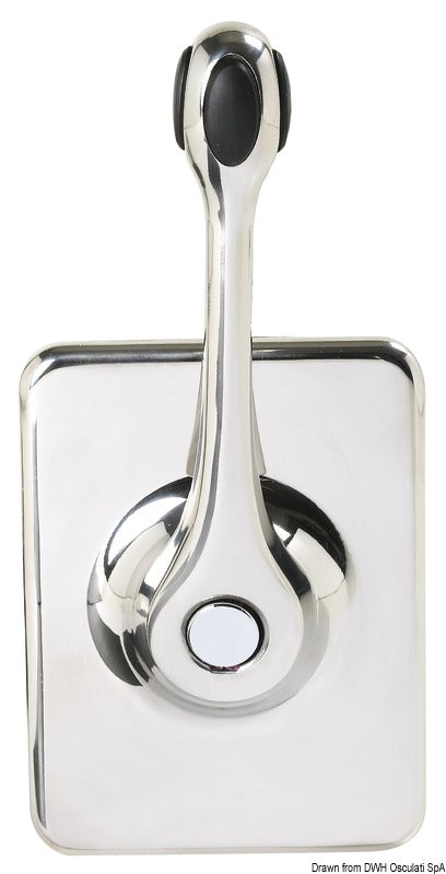 Matala seinärasia yksikahvaisella ohjauksella