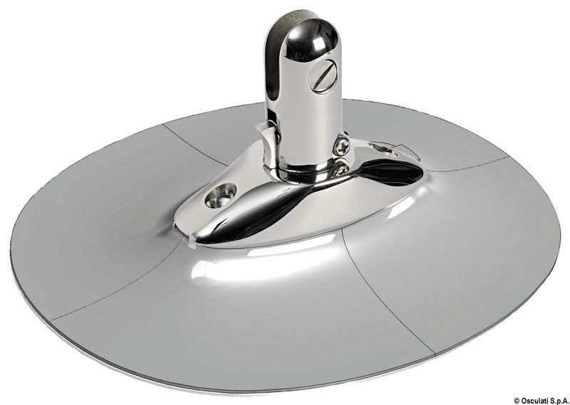 Ruostumattomasta teräksestä valmistettu pohja biminikatoksille ja EPDM-tuki kumisille jollille