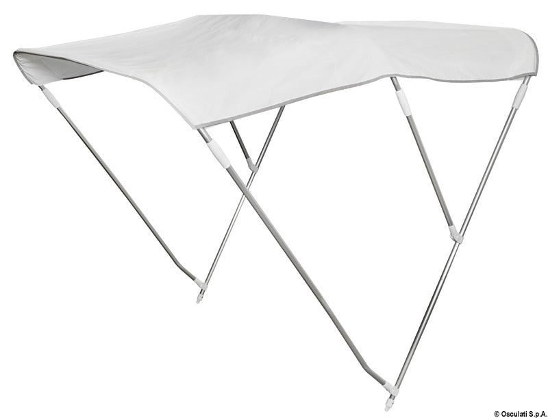 3-arch folding bimini top, tall version