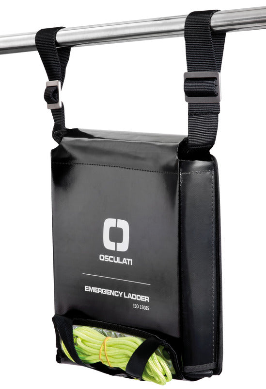 Emergency ladder in compliance with ISO 15085 standards