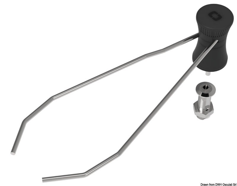 Universal removable pot holder set with flush base