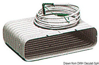 Evaporator with quick coupling and thermostat to be connect to 50.932.00/02