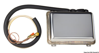 Evaporator with quick coupling and thermostat to be connect to 50.932.00/02