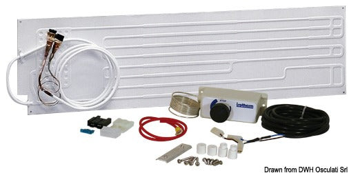 Evaporator with quick coupling and thermostat to be connect to 50.932.00/02