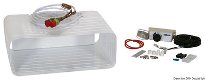 Evaporator with quick coupling and thermostat to be connect to 50.932.00/02