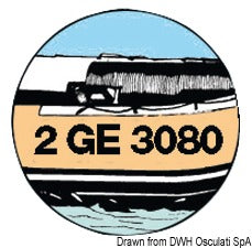 Self-adhesive letters, height 20 cm