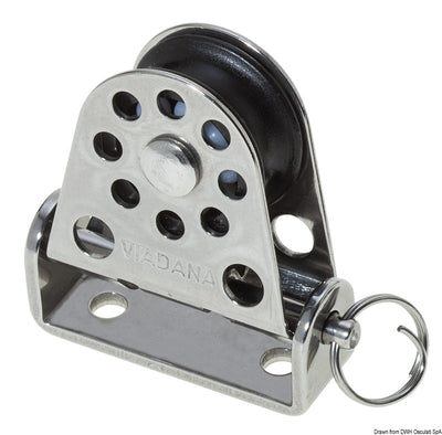 VIADANA vertical pivoting footblock